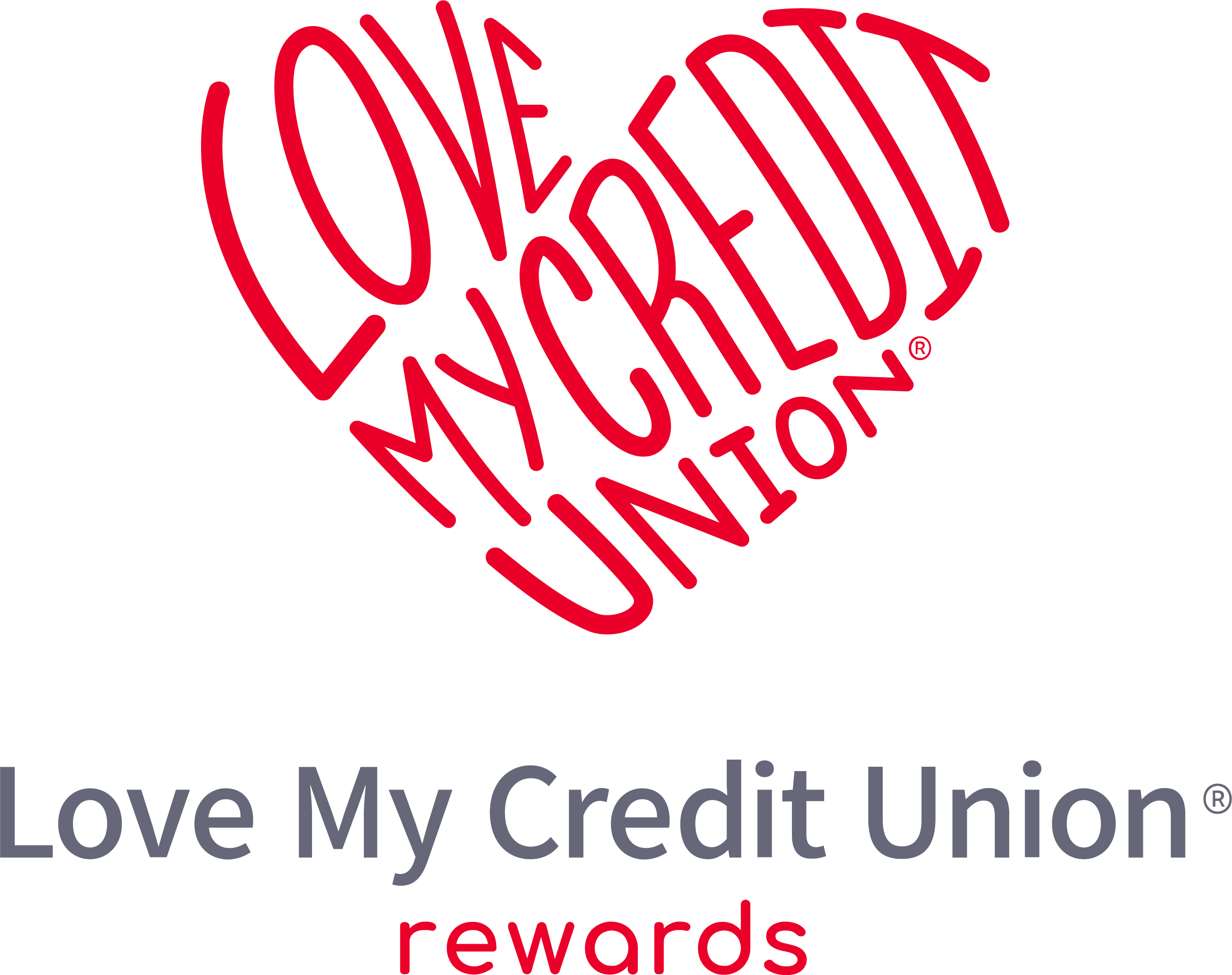 Лове кредит. Credit Union. Reward logo.
