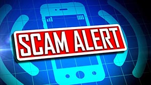 scam alert graphic